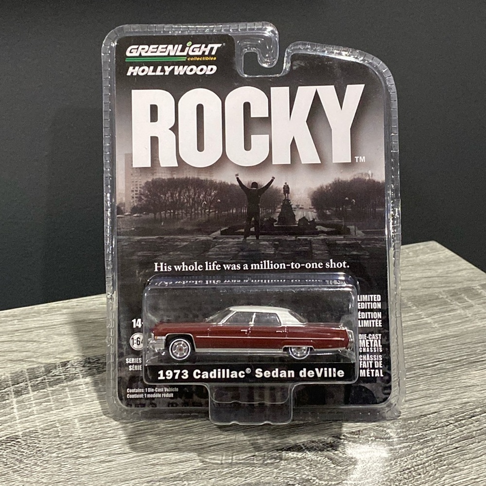 GreenLight | Rocky: 1973 Cadillac Sedan deVille - 1:64 Scale Die-Cast Vehicle
